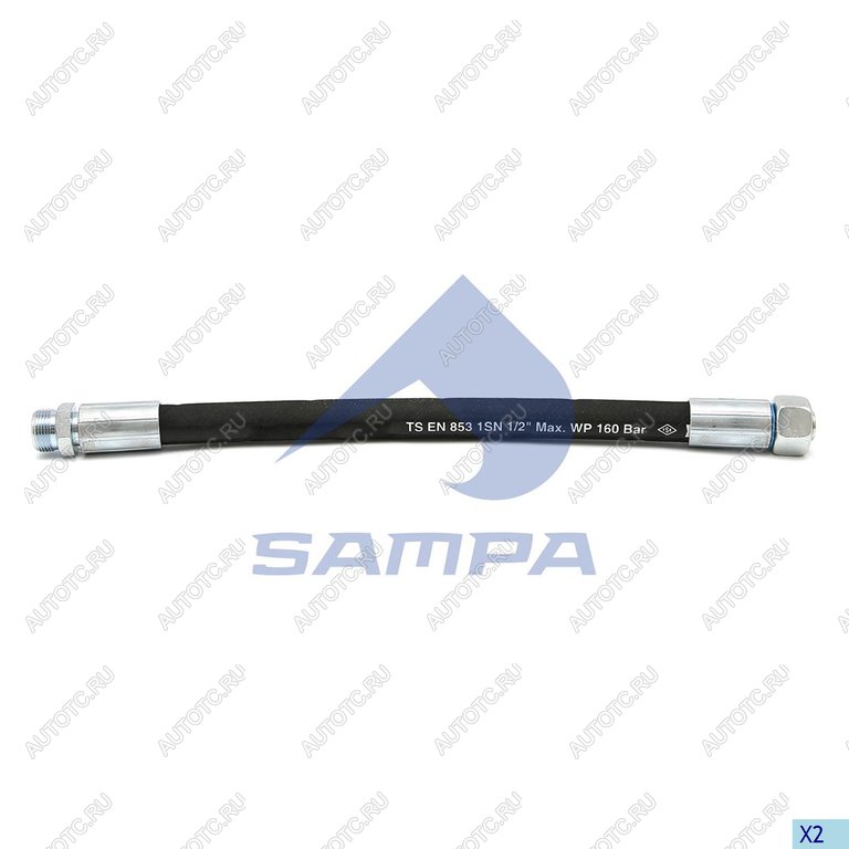 1 599 р. Шланг МАN ГУРа SAMPA SAMPA 024.179  с доставкой в г. Воронеж