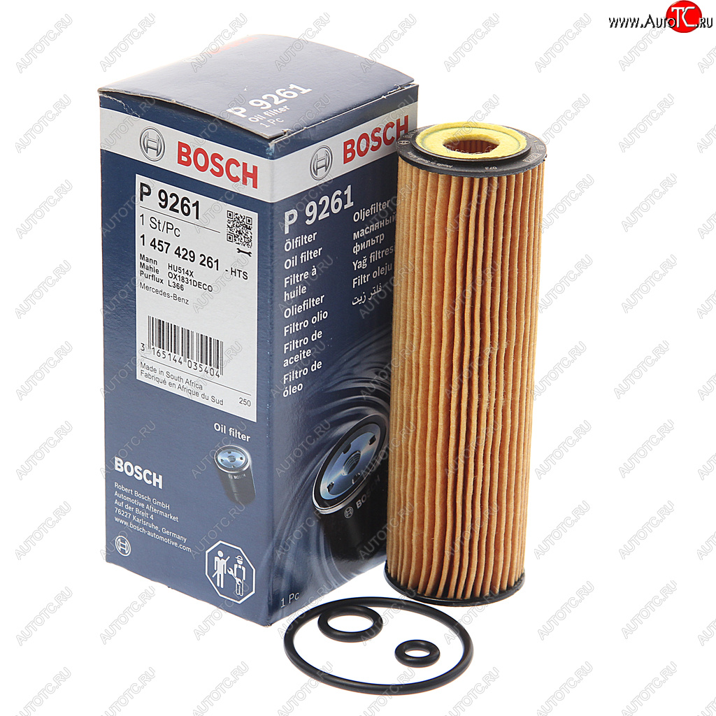 669 р. Фильтр масляный MERCEDES C (W203,W204),E (W211,W212),Sprinter BOSCH BOSCH 1457429261 BOSCH 1457429261  с доставкой в г. Воронеж