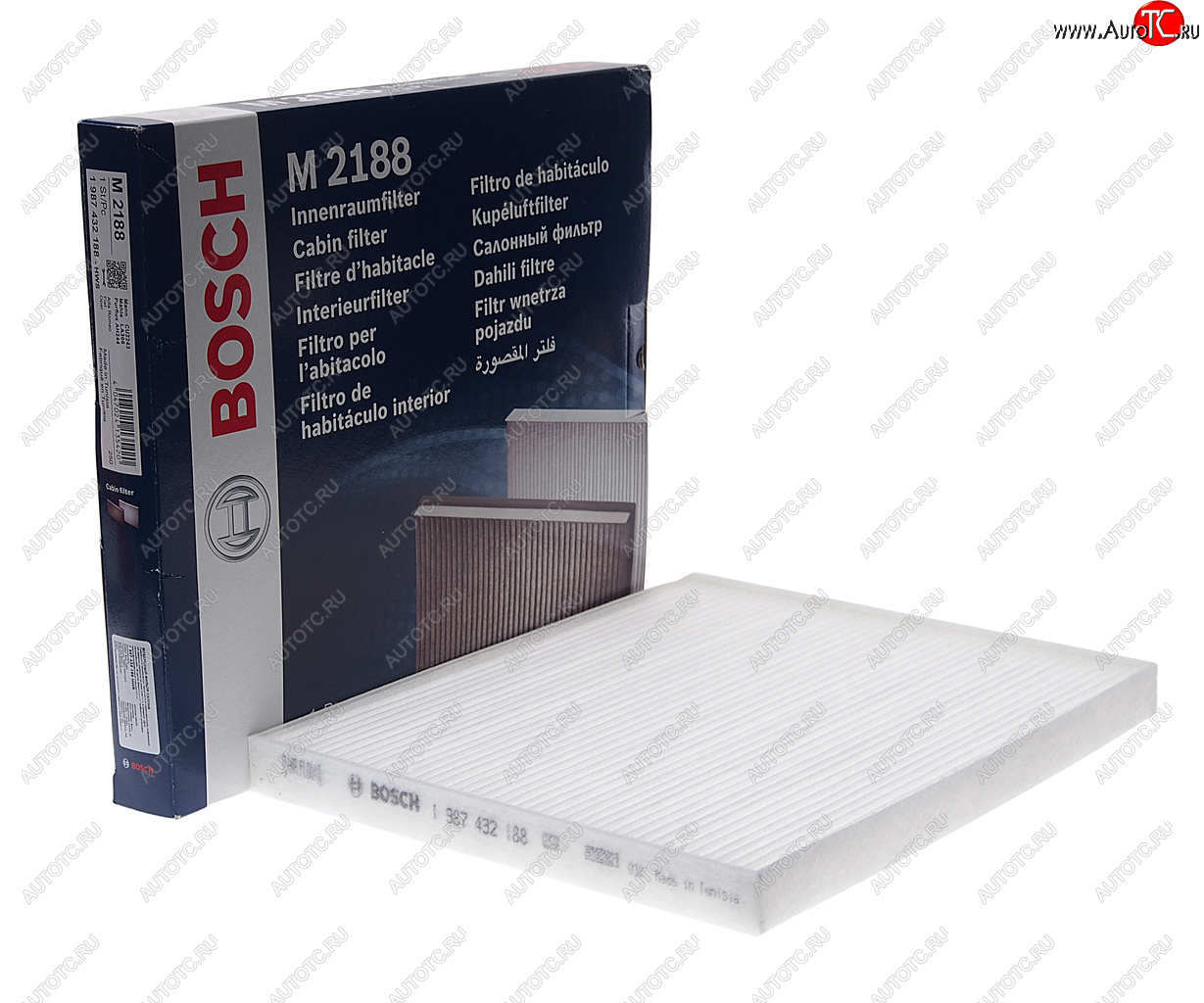 549 р. Фильтр воздушный салона OPEL Corsa D FIAT Grande Punto (05-) BOSCH BOSCH 1987432188 BOSCH 1987432188  с доставкой в г. Воронеж