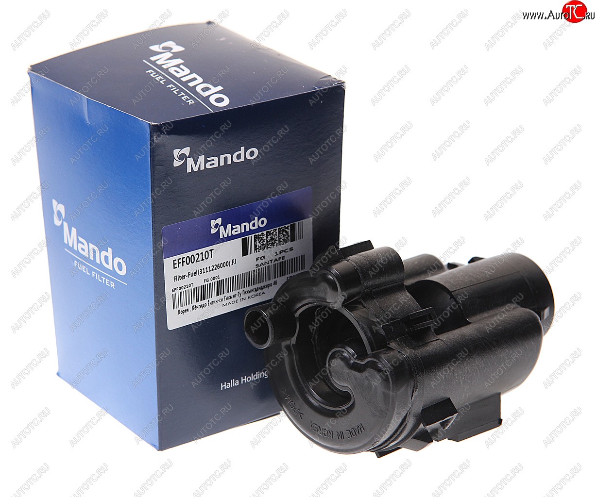 999 р. Фильтр топливный HYUNDAI Santa Fe (00-) MANDO MANDO eff00210t MANDO eff00210t  с доставкой в г. Воронеж