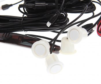 2 379 р. Датчик парковки d=19мм INTERPOWER INTERPOWER ip-415 (19mm) (4 датчика) white  с доставкой в г. Воронеж. Увеличить фотографию 2