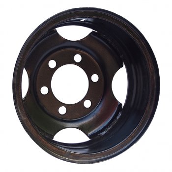 Диск колесный ГАЗ-3307,3309 ПАЗ-3205 (6 шпилек) без кольца чёрный (ОАО ГАЗ) ГАЗ 3307-3101015-10