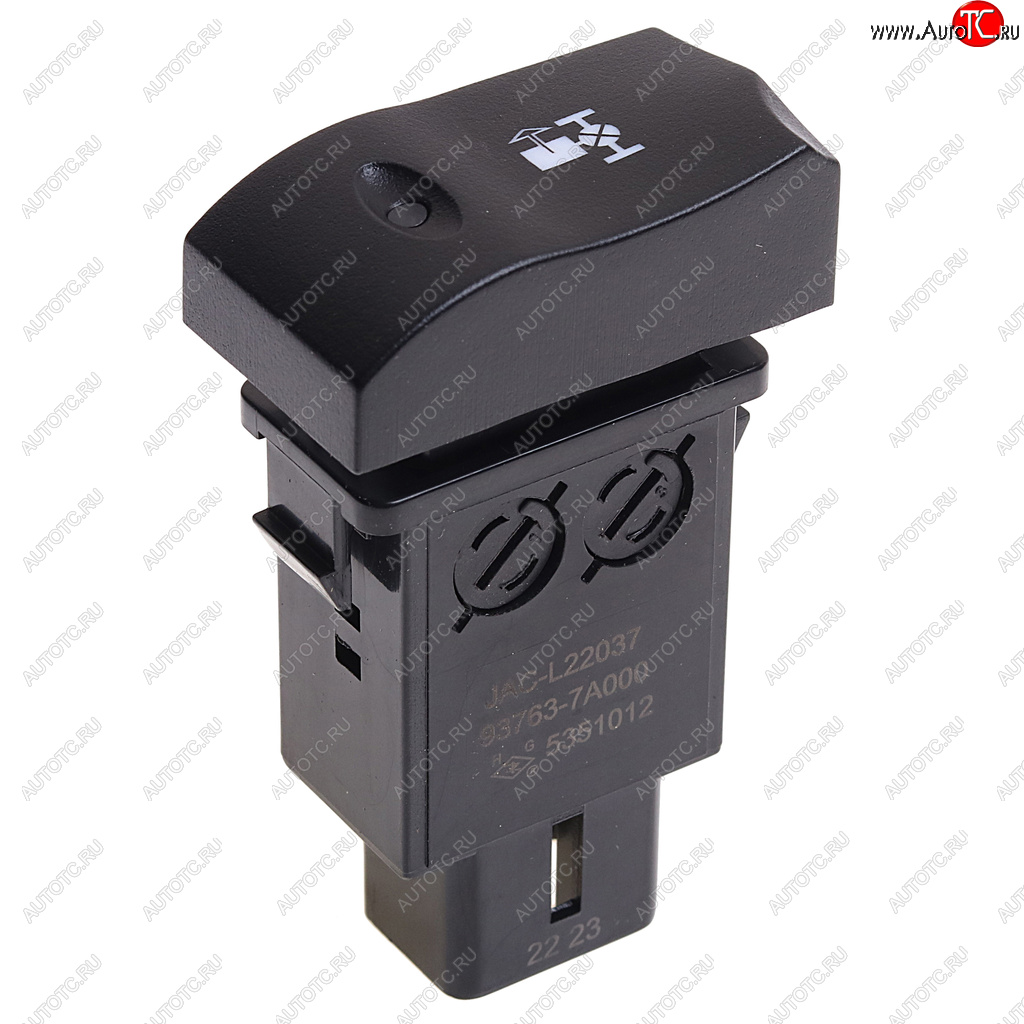 619 р. Выключатель кнопка JAC N200,N350 КОМа OE JAC 93763-7a000  с доставкой в г. Воронеж