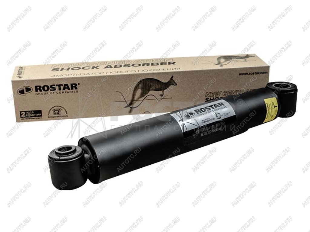 7 499 р. Амортизатор MAN TGA задний (473770 20х62 30х62 ОО) ROSTAR ROSTAR 180-2905004-050  с доставкой в г. Воронеж