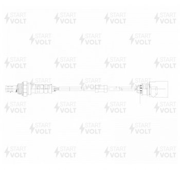 3 099 р. Датчик кислорода AUDI A3 STARTVOLT STARTVOLT vs-os1827  с доставкой в г. Воронеж. Увеличить фотографию 2
