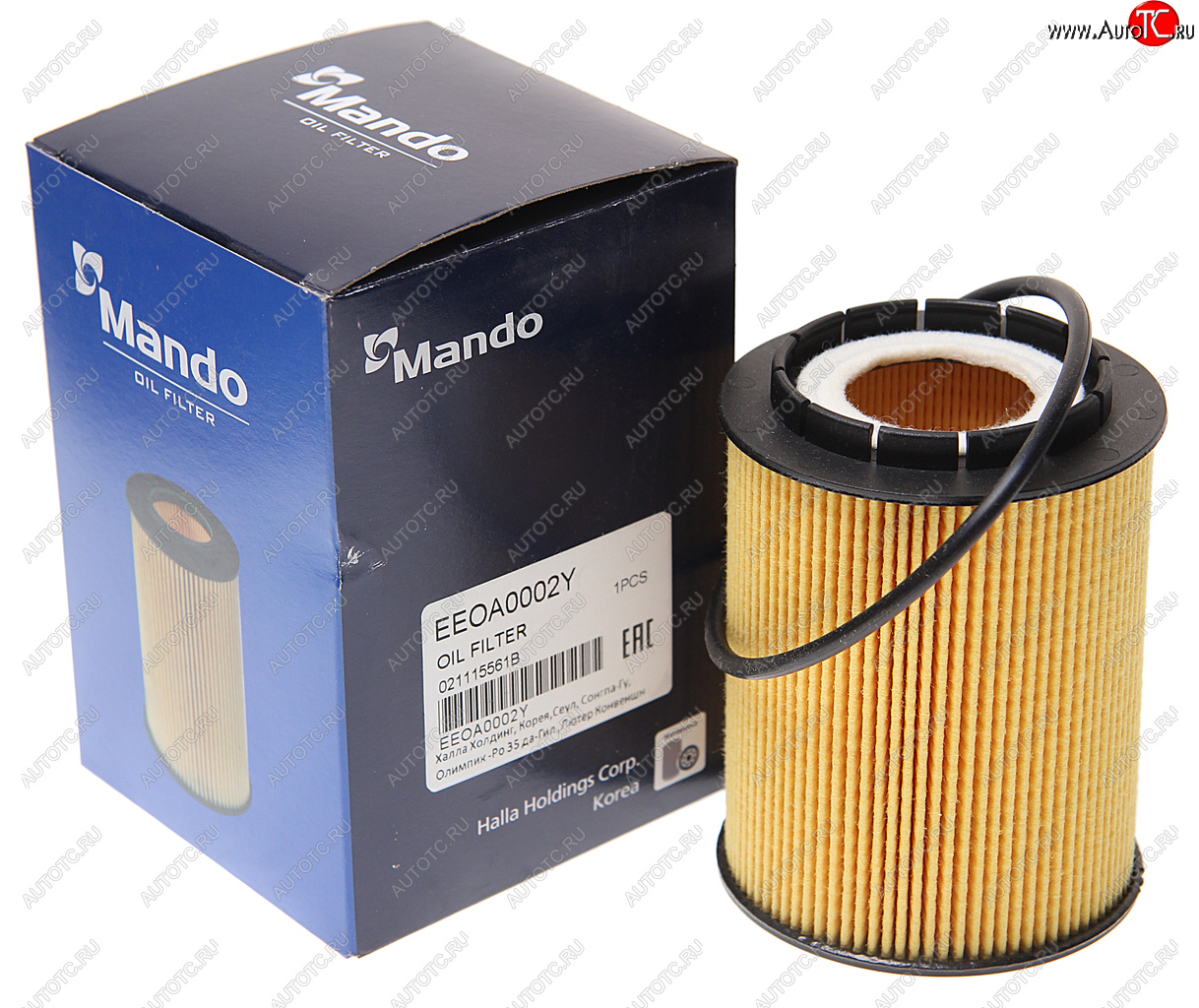 349 р. Фильтр масляный VW (2.32.82.93.23.64.0) AUDI (3.63.74.2) FORD Galaxy (95-00) (2.8) MANDO MANDO eeoa0002y  с доставкой в г. Воронеж