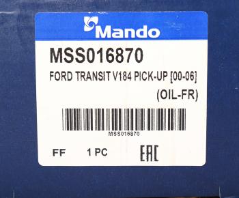 2 499 р. Амортизатор FORD Transit (00-06) задний левый/правый масляный MANDO MANDO mss016870 MANDO mss016870  с доставкой в г. Воронеж. Увеличить фотографию 4