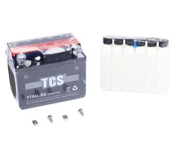 Аккумулятор TCS AGM 4Ач TCS 6ст4 ytx4l-bs