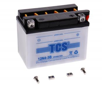 1 499 р. Аккумулятор TCS 4Ач TCS 6ст4 12n4-3b  с доставкой в г. Воронеж. Увеличить фотографию 2