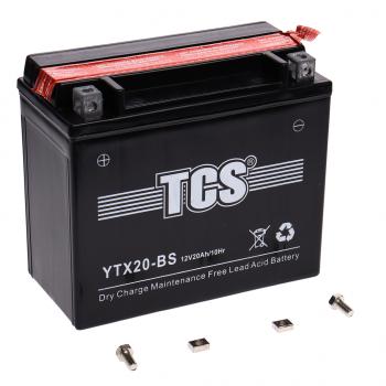 7 299 р. Аккумулятор TCS AGM 20Ач TCS 6ст20 ytx20-bs  с доставкой в г. Воронеж. Увеличить фотографию 2