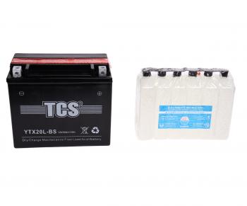 Аккумулятор TCS AGM 20Ач TCS 6ст20 ytx20l-bs