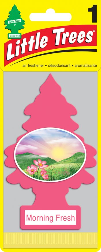Ароматизатор подвесной пластина (свежесть утренняя) Елочка CAR FRESHNER CAR FRESHNER u1p-10228-russ