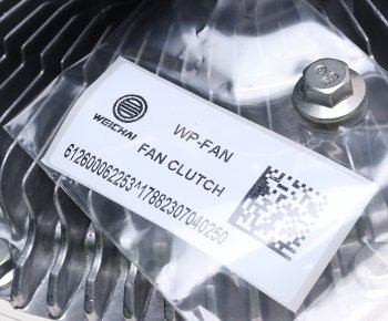 62 999 р. Вискомуфта SHACMAN SHAANXI X6000 дв.WP13.480E501 привода вентилятора (с крыльчаткой) OE SHACMAN 612600062253  с доставкой в г. Воронеж. Увеличить фотографию 3