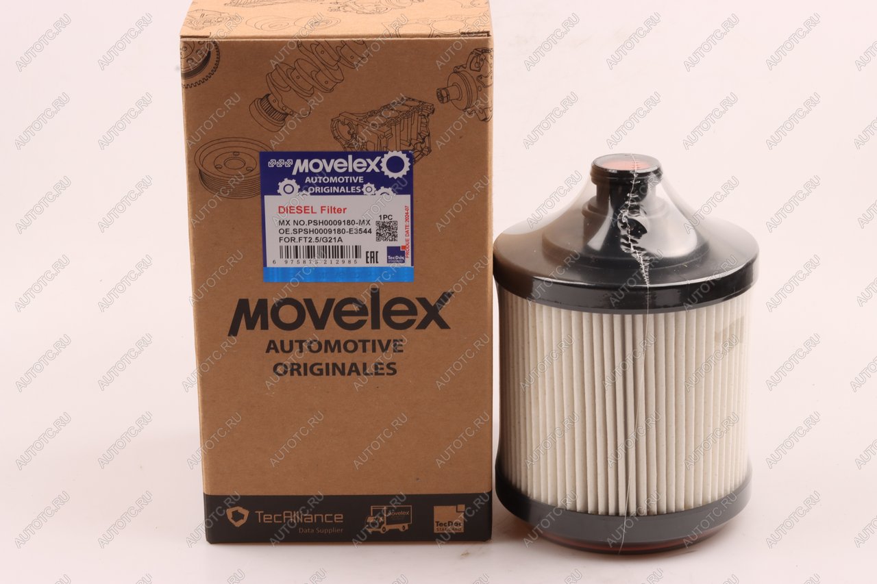 3 249 р. Фильтр топливный ГАЗель Next,NN дв.G21A (элемент) MOVELEX MOVELEX psh0009180-mx  с доставкой в г. Воронеж