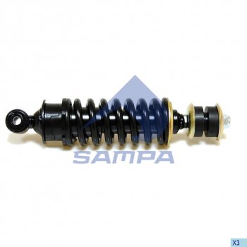 Амортизатор DAF 95XF кабины задний с пружиной (240282 14x40 14x76 OI) SAMPA SAMPA 050.204-01