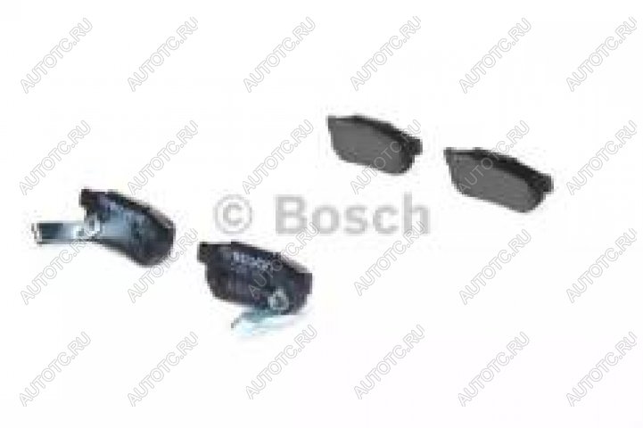 1 359 р. Колодки тормозные задние (4шт.) BOSCH  Honda Civic (AJ,AK,AU,  EF,  EG,  MA,MB,MC,  EJ,EK,EM,  ES,  EP,  EU,  FN,  FD,  FK,FN,  FB,  FK2,  FC,  FK7), Integra (DA7,DA8,  DC1,DC2,  DB6,DB7,DB8,DB9,  DB6,DB8,DB9), Integra SJ (EK3)  с доставкой в г. Воронеж