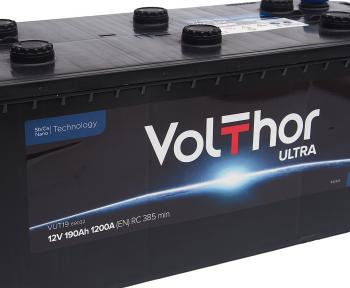 26 999 р. Аккумулятор VOLTHOR Ultra Truck 190Ач обратная полярность VOLTHOR 6ст190(3) 69032  с доставкой в г. Воронеж. Увеличить фотографию 2