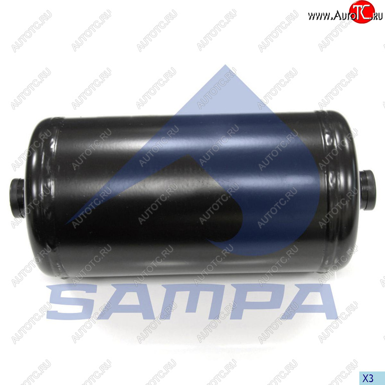 3 099 р. Баллон воздушный MERCEDES Axor 4л ресивер SAMPA SAMPA 05100031  с доставкой в г. Воронеж
