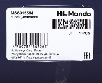 3 699 р. Амортизатор MITSUBISHI L200 (05-) передний левыйправый газовый MANDO MANDO mss015584  с доставкой в г. Воронеж. Увеличить фотографию 4