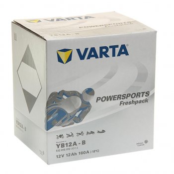4 999 р. Аккумулятор VARTA MOTO FP + электролит 12А/ч VARTA 6ст12 yb12a-b VARTA 6ст12 yb12a-b  с доставкой в г. Воронеж. Увеличить фотографию 4