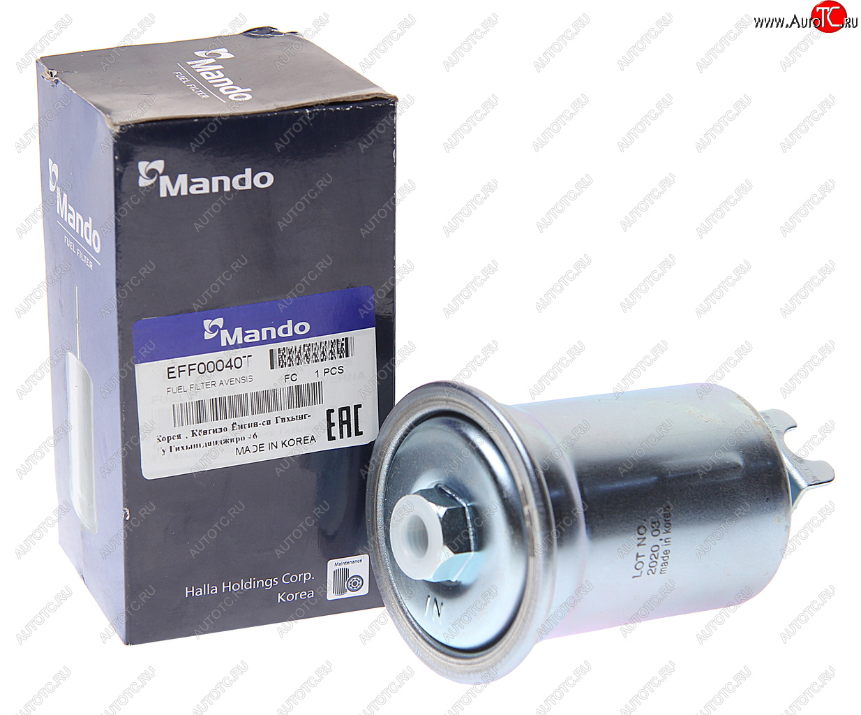 369 р. Фильтр топливный TOYOTA Carina MANDO MANDO eff00040t MANDO eff00040t  с доставкой в г. Воронеж