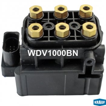 10 999 р. Блок клапанов VW Touareg (03-) AUDI Q7 (10-) PORSCHE Cayenne пневмоподвески KRAUF KRAUF wdv1000bn KRAUF wdv1000bn  с доставкой в г. Воронеж. Увеличить фотографию 6