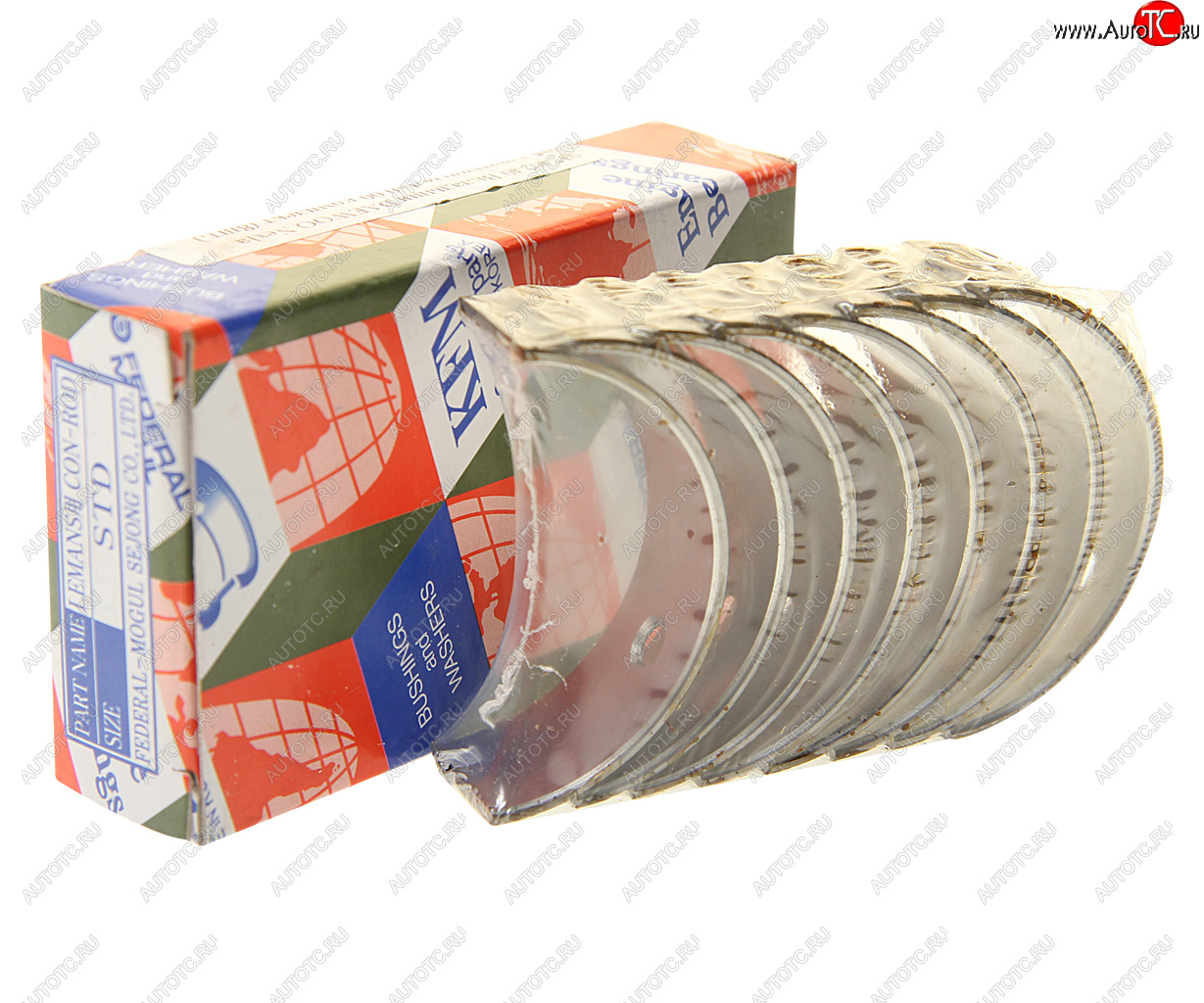1 079 р. Вкладыши DAEWOO Nexia (95-) шатунные d+0.00 комплект (8шт.) KFM KFM 93740240  с доставкой в г. Воронеж