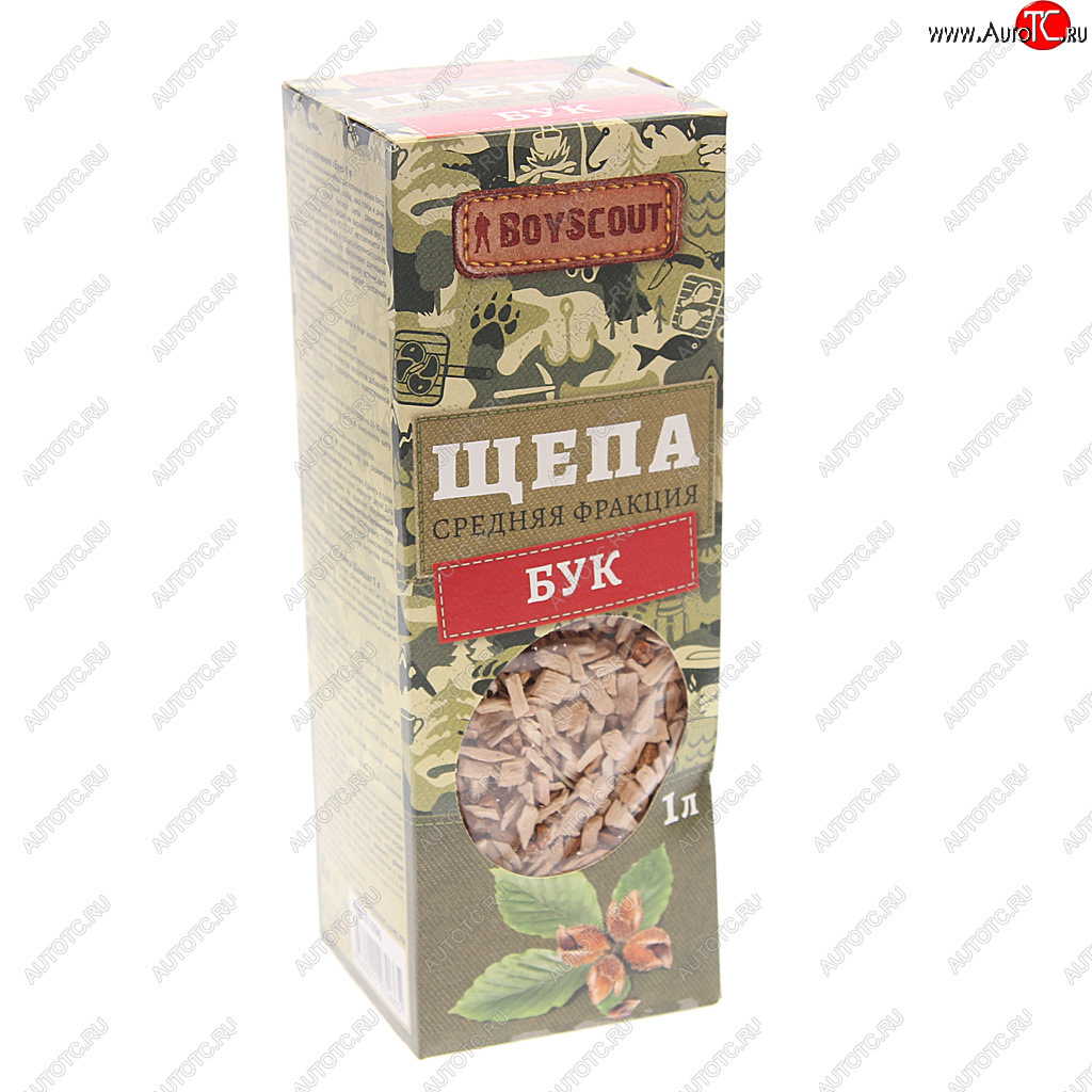 99 р. Щепа для копчения буковая 282г BOYSCOUT BOYSCOUT 61096  с доставкой в г. Воронеж