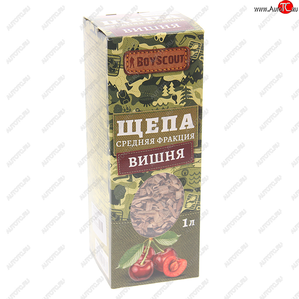 142 р. Щепа для копчения вишневая 225г BOYSCOUT BOYSCOUT 61198  с доставкой в г. Воронеж