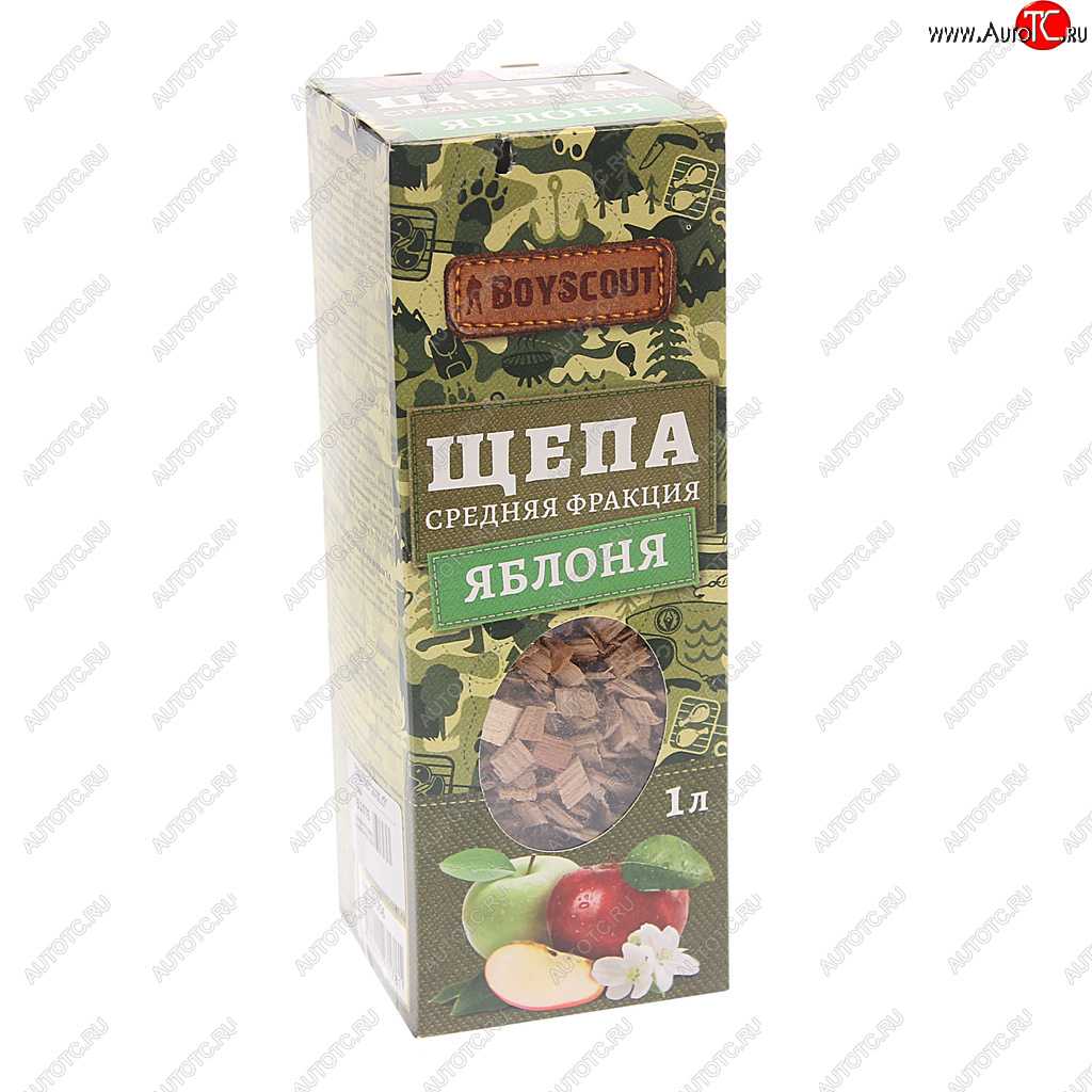 142 р. Щепа для копчения яблоневая 295г BOYSCOUT BOYSCOUT 61056  с доставкой в г. Воронеж