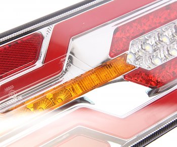 5 999 р. Фонарь задний универсальный светодиодный c подсветкой номера левый LED LT LED TECHNOLOGY 14b-l (emc) LED TECHNOLOGY 14b-l (emc)  с доставкой в г. Воронеж. Увеличить фотографию 3