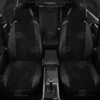 7 599 р. Авточехлы ЛАДА Largus (21-) экокожа-алькантара 5 мест задняя спинка 40х60 черные комплект AVTOLIDER AVTOLIDER vz29-2186-ec14  с доставкой в г. Воронеж. Увеличить фотографию 3