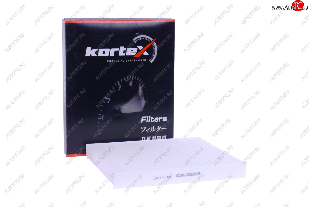 469 р. Фильтр воздушный салона VW Polo AUDI A2 SEAT Ibiza SKODA Fabia KORTEX KORTEX kc0046  с доставкой в г. Воронеж