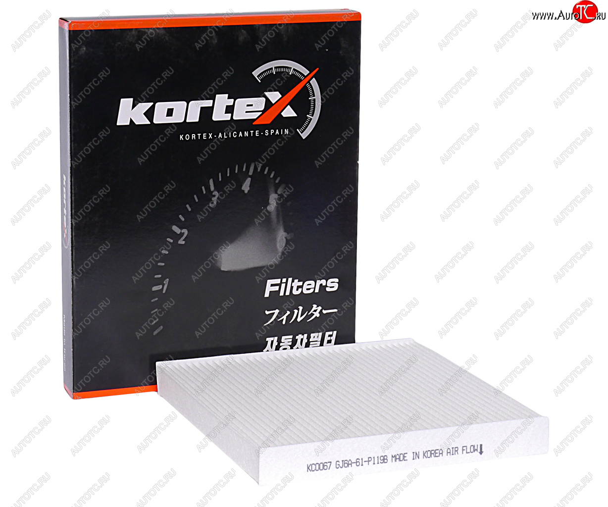 499 р. Фильтр воздушный салона MAZDA 6 (02-) KORTEX KORTEX kc0067  с доставкой в г. Воронеж