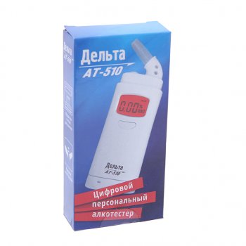 969 р. Алкотестер цифровой до 1.99 промилле LCD дисплей, звуковой сигнализатор ДЕЛЬТА ДЕЛЬТА ат-510  с доставкой в г. Воронеж. Увеличить фотографию 3