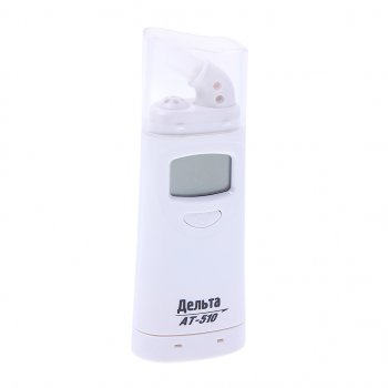 Алкотестер цифровой до 1.99 промилле LCD дисплей, звуковой сигнализатор ДЕЛЬТА ДЕЛЬТА ат-510