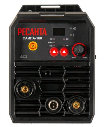 8 949 р. Аппарат сварочный 6.2кВт 30-160А d=4.00.8-1.0 220В инвертор полуавтомат РЕСАНТА РЕСАНТА саипа-160  с доставкой в г. Воронеж. Увеличить фотографию 2