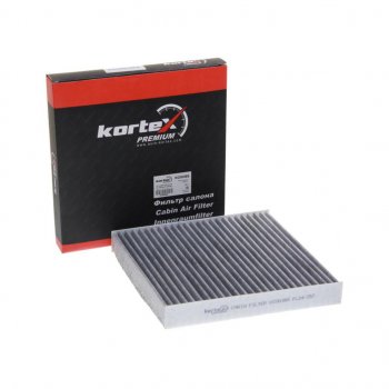 Фильтр воздушный салона MITSUBISHI Lancer (07-),Outlander (07-) угольный KORTEX kc0038s