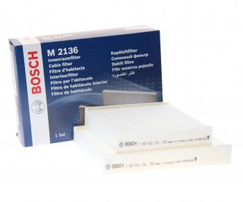 Фильтр воздушный салона PEUGEOT 207 (06-) BOSCH BOSCH 1987432136 BOSCH 1987432136