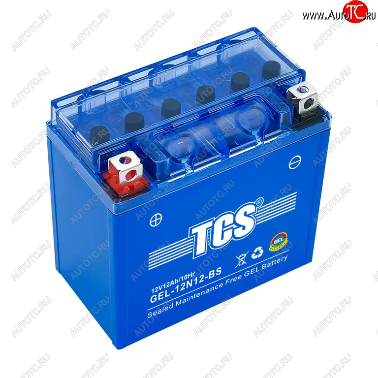 3 369 р. Аккумулятор TCS GEL 12Ач TCS 6ст12 12n12-bs  с доставкой в г. Воронеж