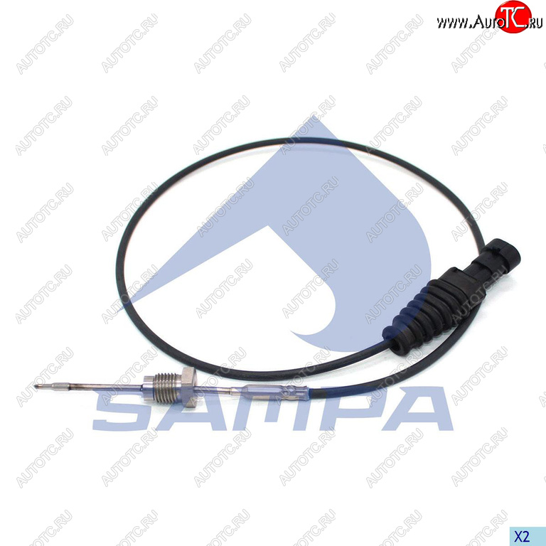 3 699 р. Датчик температуры DAF отработавших газов (ЕВРО-5) SAMPA SAMPA 096.2357  с доставкой в г. Воронеж