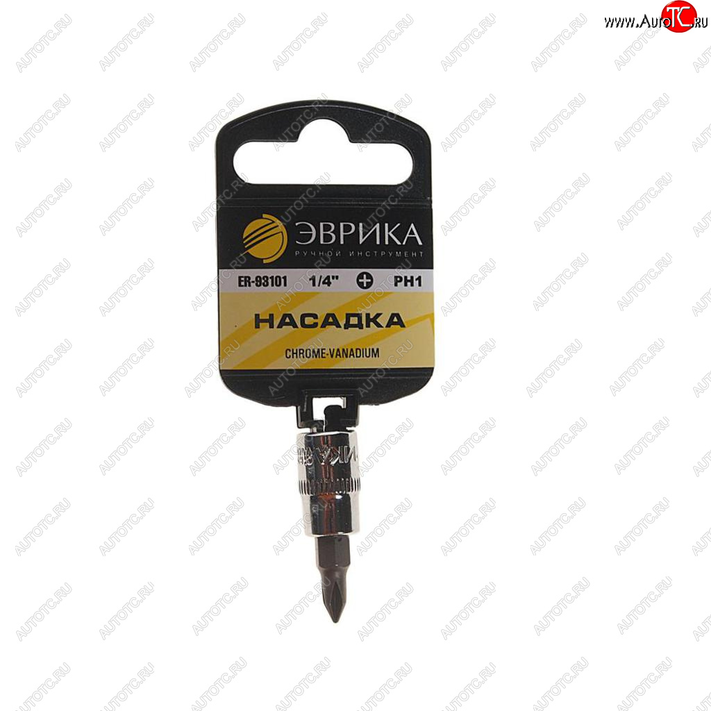 30 р. Бита-головка 14 PH1х37мм с держателем ЭВРИКА ЭВРИКА er-93101h  с доставкой в г. Воронеж