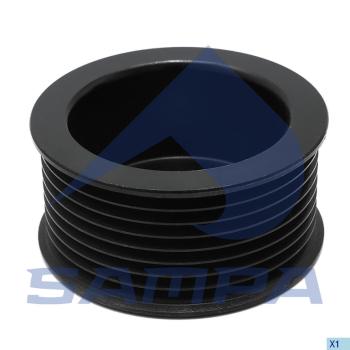 Шкив MAN генератора TGS SAMPA SAMPA 025.233