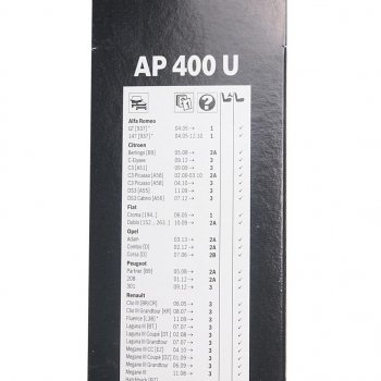 1 199 р. Щетка стеклоочистителя 400мм Plus Aerotwin BOSCH BOSCH 3397006943  с доставкой в г. Воронеж. Увеличить фотографию 2