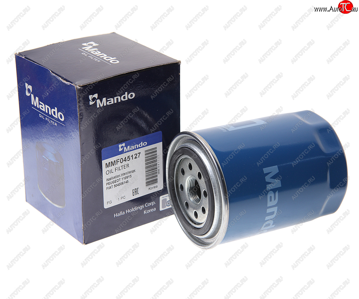 499 р. Фильтр масляный PEUGEOT Boxer CITROEN Jumper (02-06) (2.32.8) FIAT Ducato IVECO Daily MANDO MANDO mmf045127  с доставкой в г. Воронеж