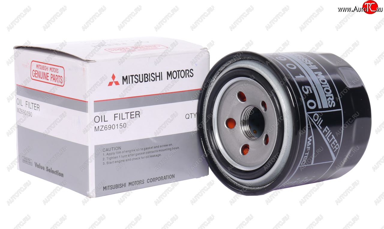 579 р. Фильтр масляный MITSUBISHI Galant (98-03),Pajero (06-) OE MITSUBISHI mz690150  с доставкой в г. Воронеж