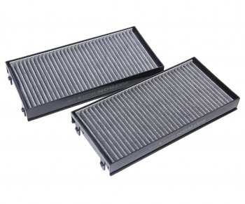 1 029 р. Фильтр воздушный салона BMW X5 (E70),X6 (E71) угольный (2шт.) PATRON PATRON pf2393 PATRON pf2393  с доставкой в г. Воронеж. Увеличить фотографию 2