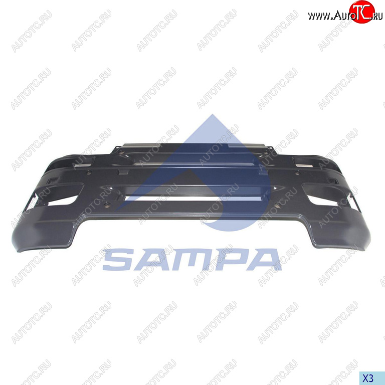 23 999 р. Бампер MAN TGA передний серый SAMPA SAMPA 18200102  с доставкой в г. Воронеж
