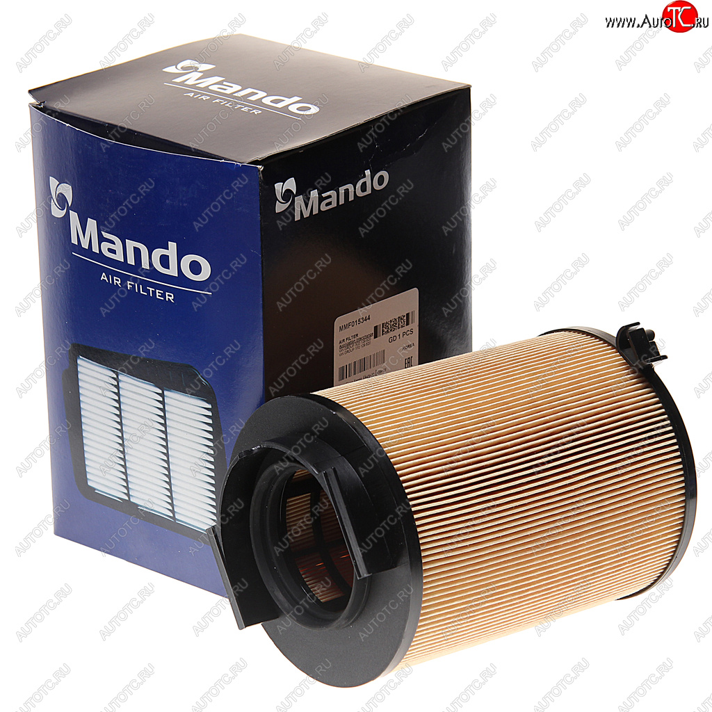 1 079 р. Фильтр воздушный VW AUDI SEAT SKODA (1.21.41.61.82.0 FSITFSI) MANDO MANDO mmf015344  с доставкой в г. Воронеж