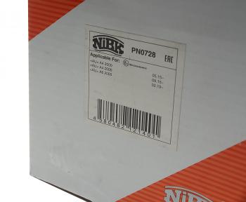 7 799 р. Колодки тормозные передние (4шт.) NIBK Audi A4 Allroad B9 дорестайлинг (2016-2020)  с доставкой в г. Воронеж. Увеличить фотографию 2